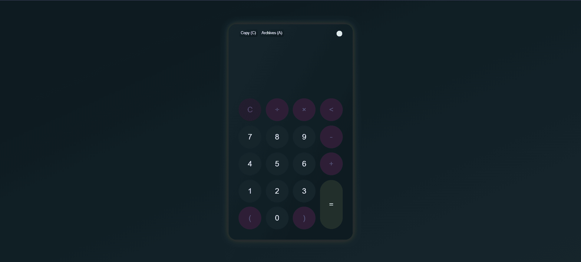 Simple Calculator